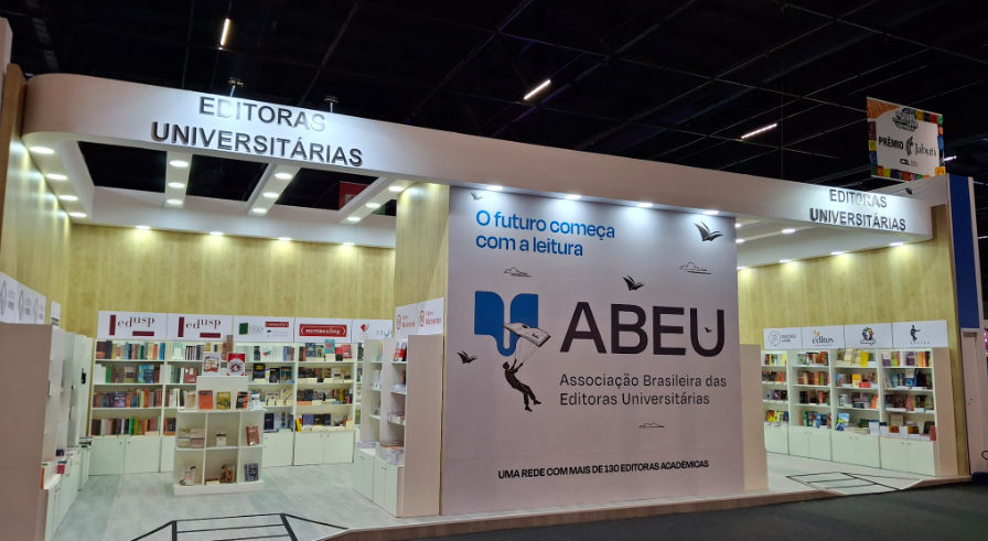 ABEU divulga a programação do estande coletivo na Bienal do Livro de São Paulo